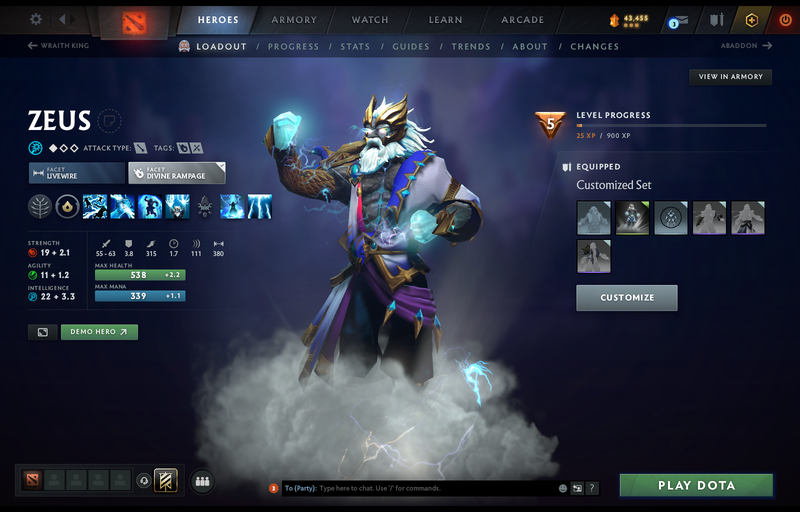 Legend III | MMR: 3509 - Behavior: 10210 - Communication: 9168