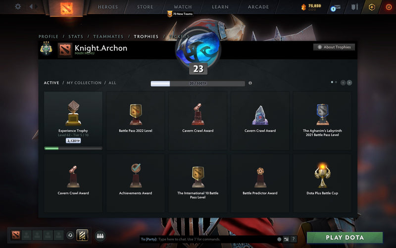 Archon III | MMR: 2499 - Behavior: 9710