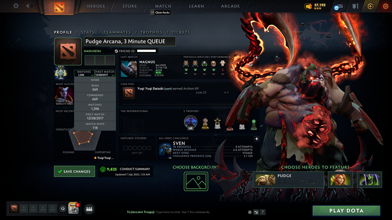 Archon III | MMR: 2646 - Behavior: 9825