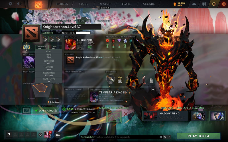 Archon I | MMR: 2296 - Behavior: 9950