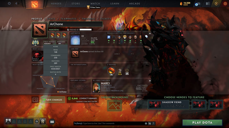 Archon III | MMR: 2709 - Behavior: 9840