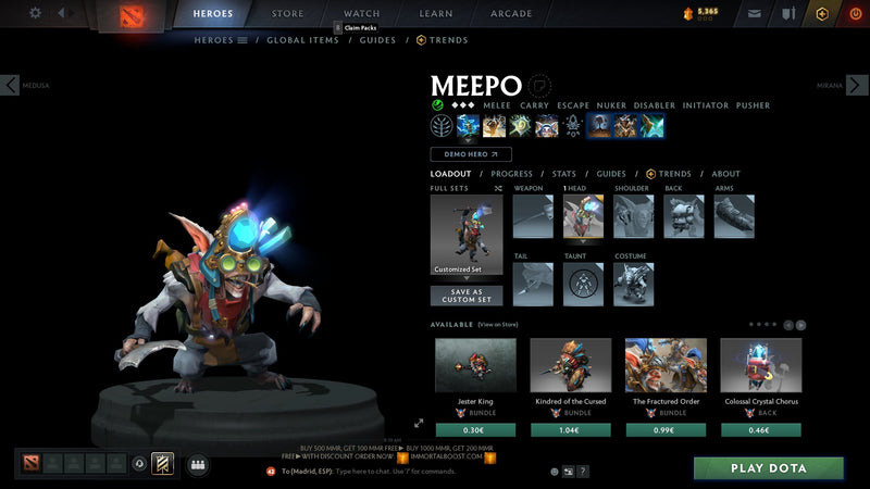 Legend II | MMR: 3220 - Behavior: 10000