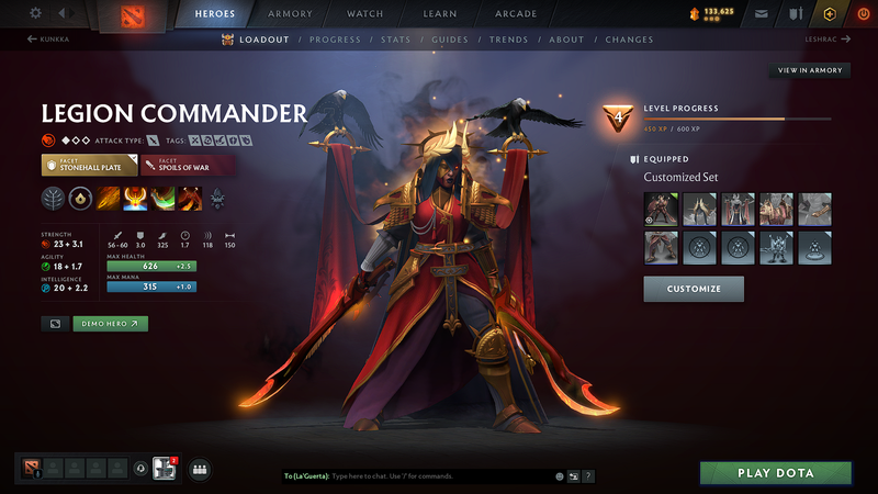 Legend I | MMR: 3105 - Behavior: 9458 - Communication: 9458