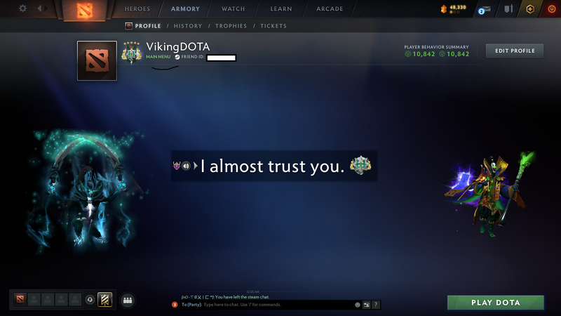 Archon V | MMR: 2886 - Behavior: 10842 - Communication: 10842