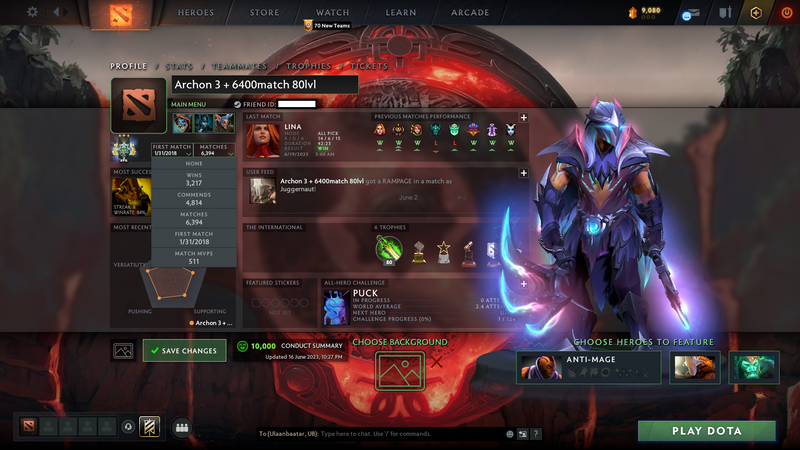 Archon III | MMR: 2756 - Behavior: 10000