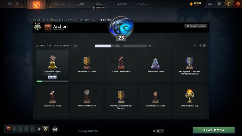 Archon IV | MMR: 2849 - Behavior: 9745