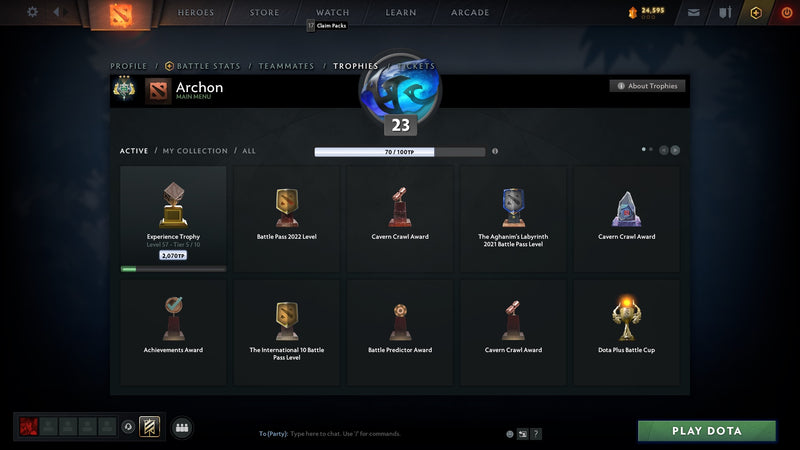 Archon III | MMR: 2594 - Behavior: 9910