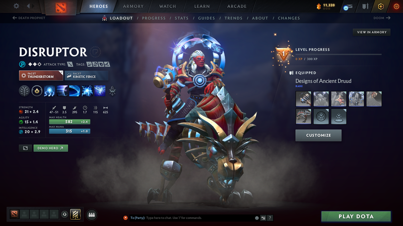 Legend II | MMR: 3274 - Behavior: 12000 - Communication: 12000