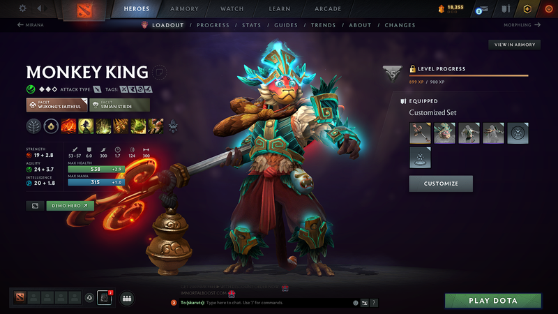 Legend IV | MMR: 3541 - Behavior: 10389 - Communication: 10389