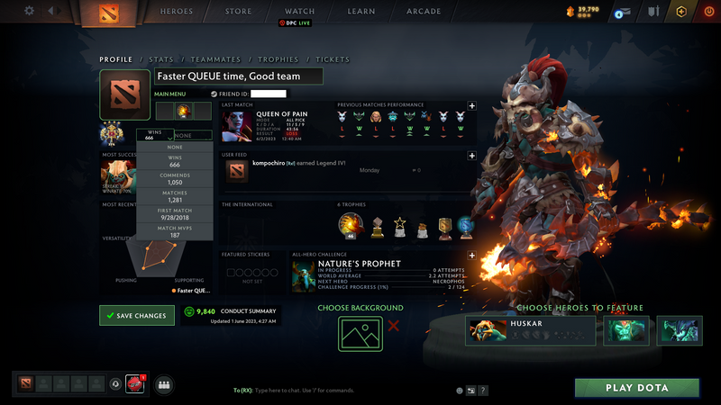 Legend IV | MMR: 3594 - Behavior: 9840