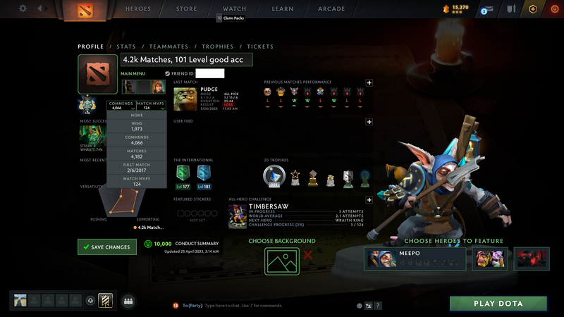 Archon I | MMR: 2333 - Behavior: 10000