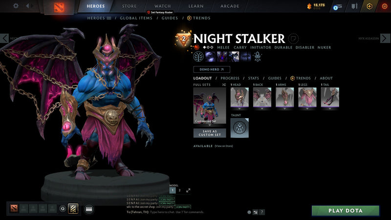 Legend IV | MMR: 3624 - Behavior: 9605