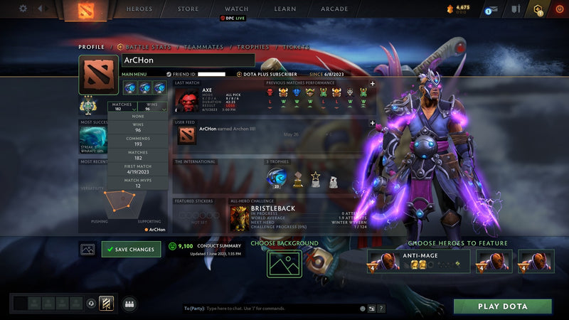 Archon III | MMR: 2711 - Behavior: 9100