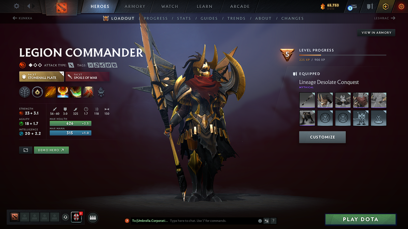 Legend I | MMR: 2937 - Behavior: 11379 - Communication: 10454