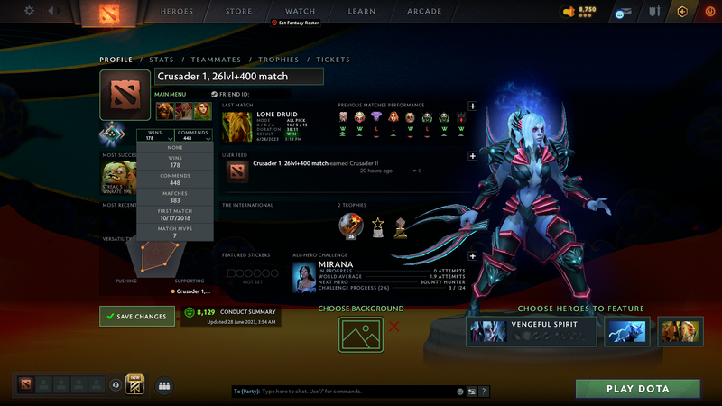 Crusader I | MMR: 1481 - Behavior: 8129