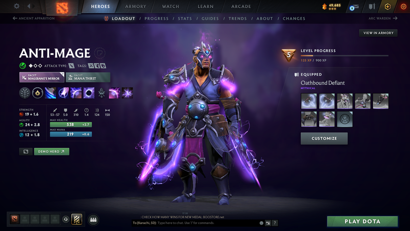 Legend I | MMR: 3228 - Behavior: 10285 - Communication: 10234