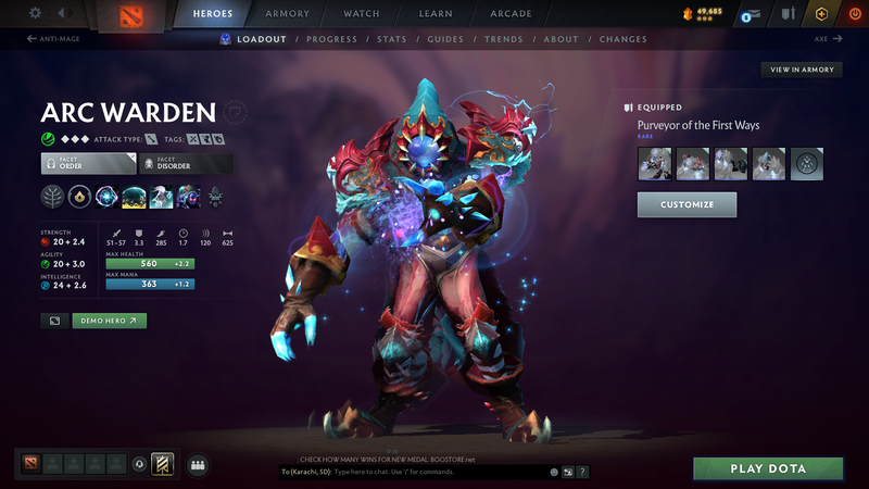 Legend I | MMR: 3228 - Behavior: 10285 - Communication: 10234