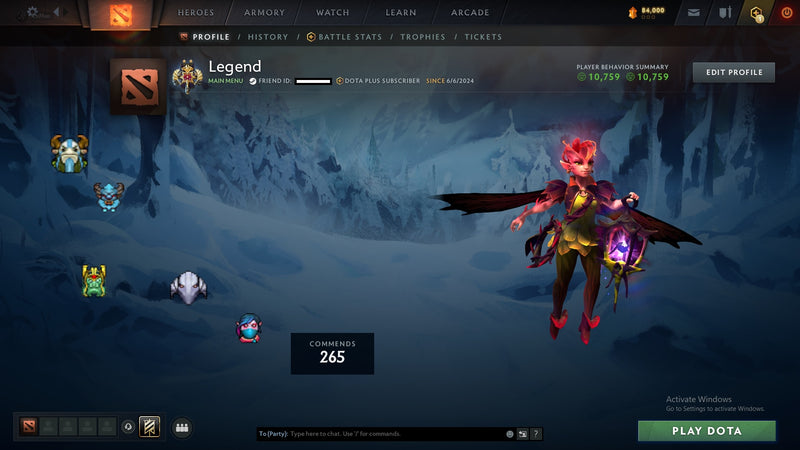 Legend II | MMR: 3210 - Behavior: 10759 - Communication: 10759