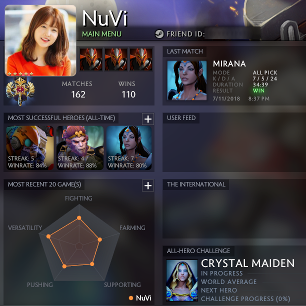 Legend V | MMR: 3600 / TBD