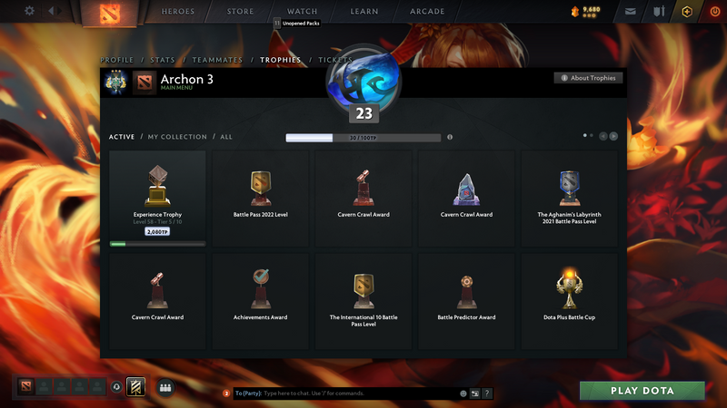 Archon III | MMR: 2740 - Behavior: 9145