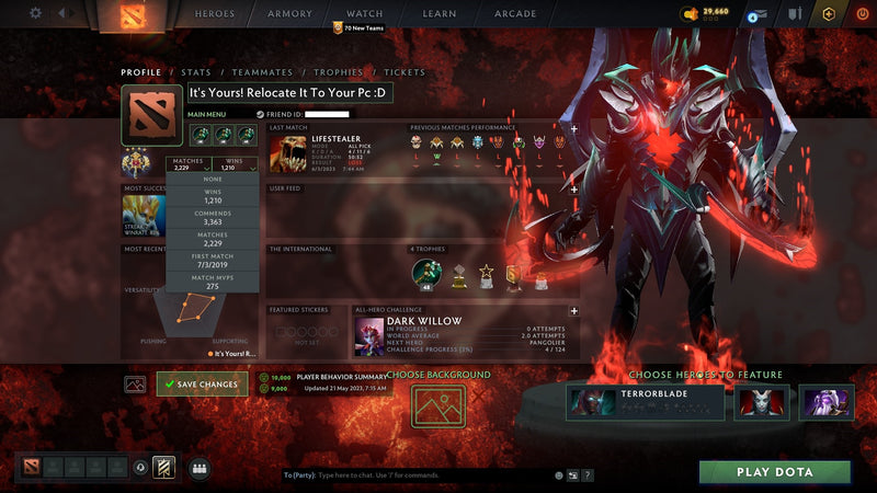 Legend IV | MMR: 3411 - Behavior: 10000 - Communication: 9000