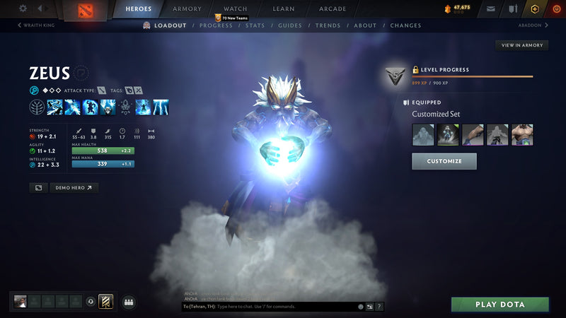 Legend III | MMR: 3394 - Behavior: 9705 - Communication: 9705