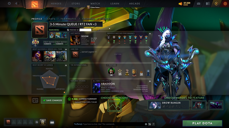 Legend V | MMR: 3800 - Behavior: 9555