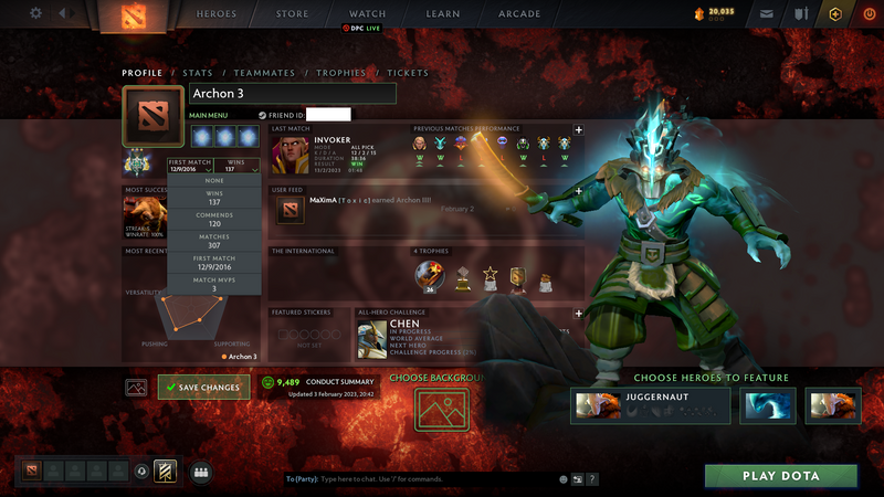 Archon III | MMR: 2630 - Behavior: 9489