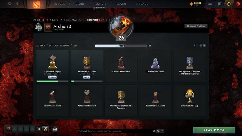 Archon III | MMR: 2630 - Behavior: 9489