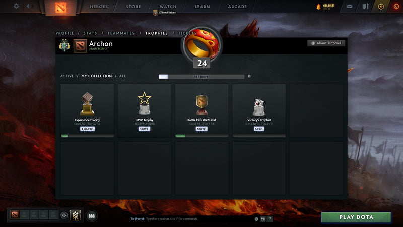 Archon II | MMR: 2510 - Behavior: 9936