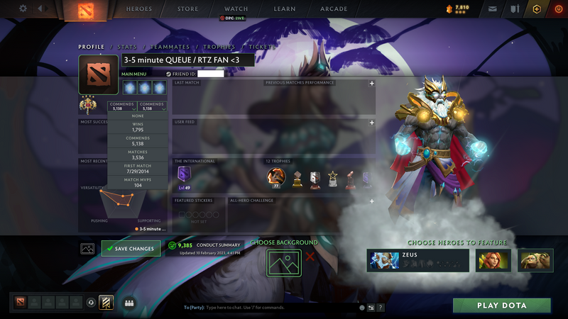 Legend IV | MMR: 3470 - Behavior: 9385