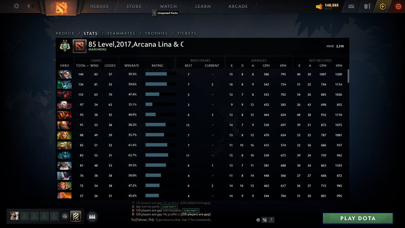 Archon II | MMR: 2310 - Behavior: 9905