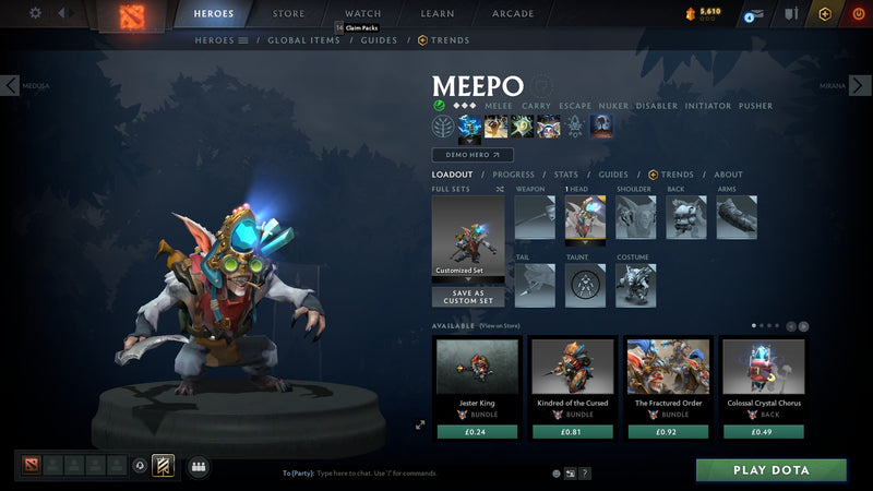 Legend IV | MMR: 3410 - Behavior: 9371