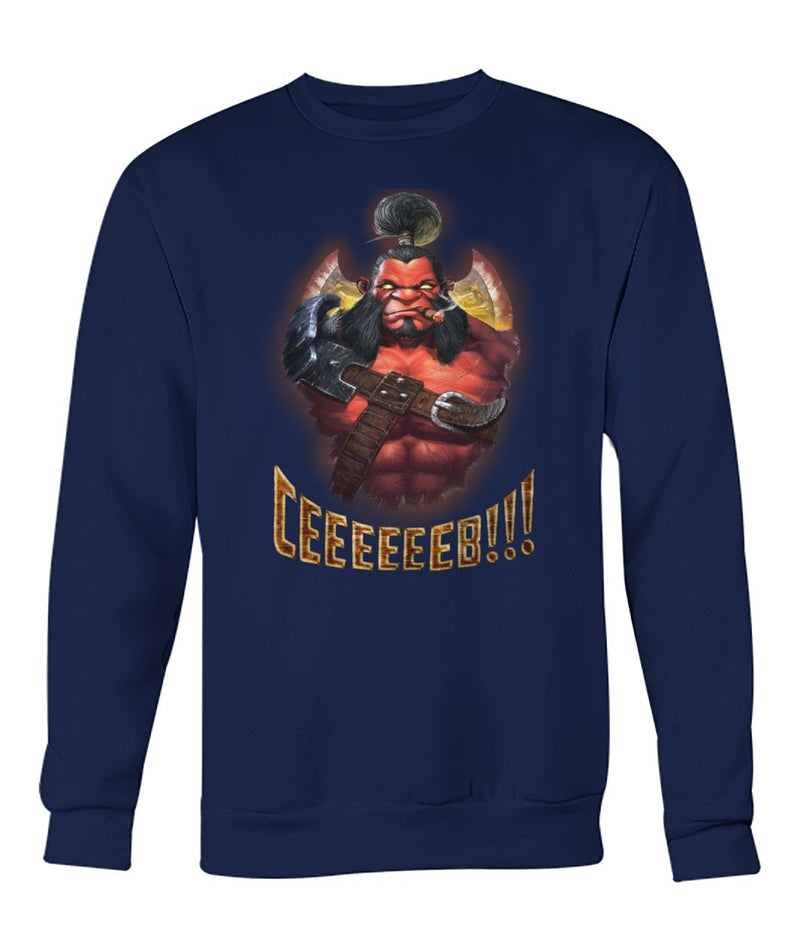 Axe Ceeeeb ! Sweat-shirt à col rond