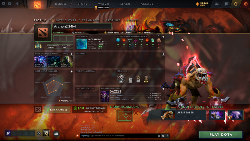 Archon II | MMR: 2500 - Behavior: 8152