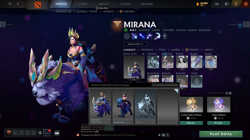 Legend V | MMR: 3660 - Behavior: 10000