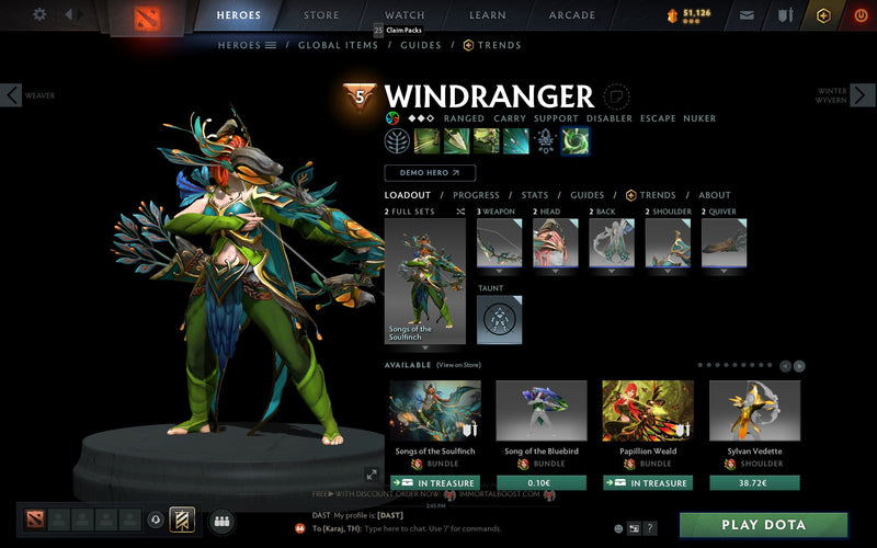 Legend III | MMR: 3365 - Behavior: 9080