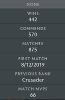 Crusader V | MMR: 2170 - Behavior: 8900