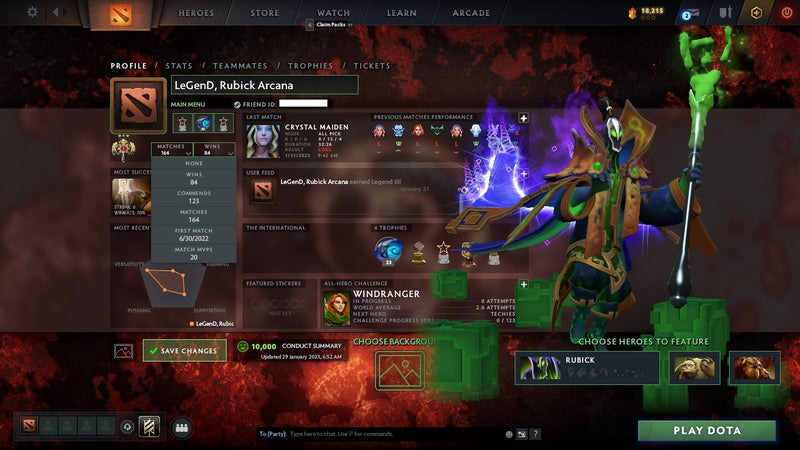 Legend III | MMR: 3420 - Behavior: 10000